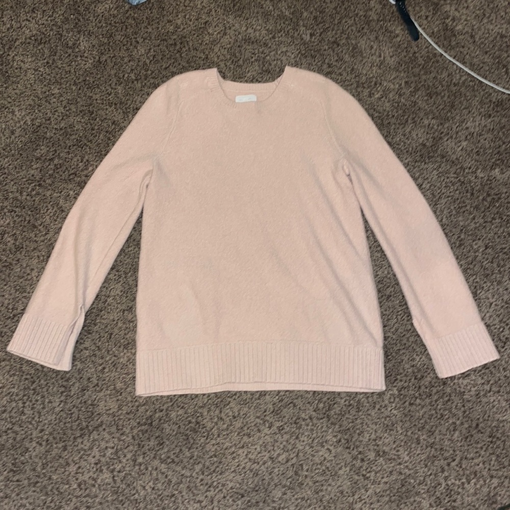 Lou & Grey Sweater. Light pink. Small.